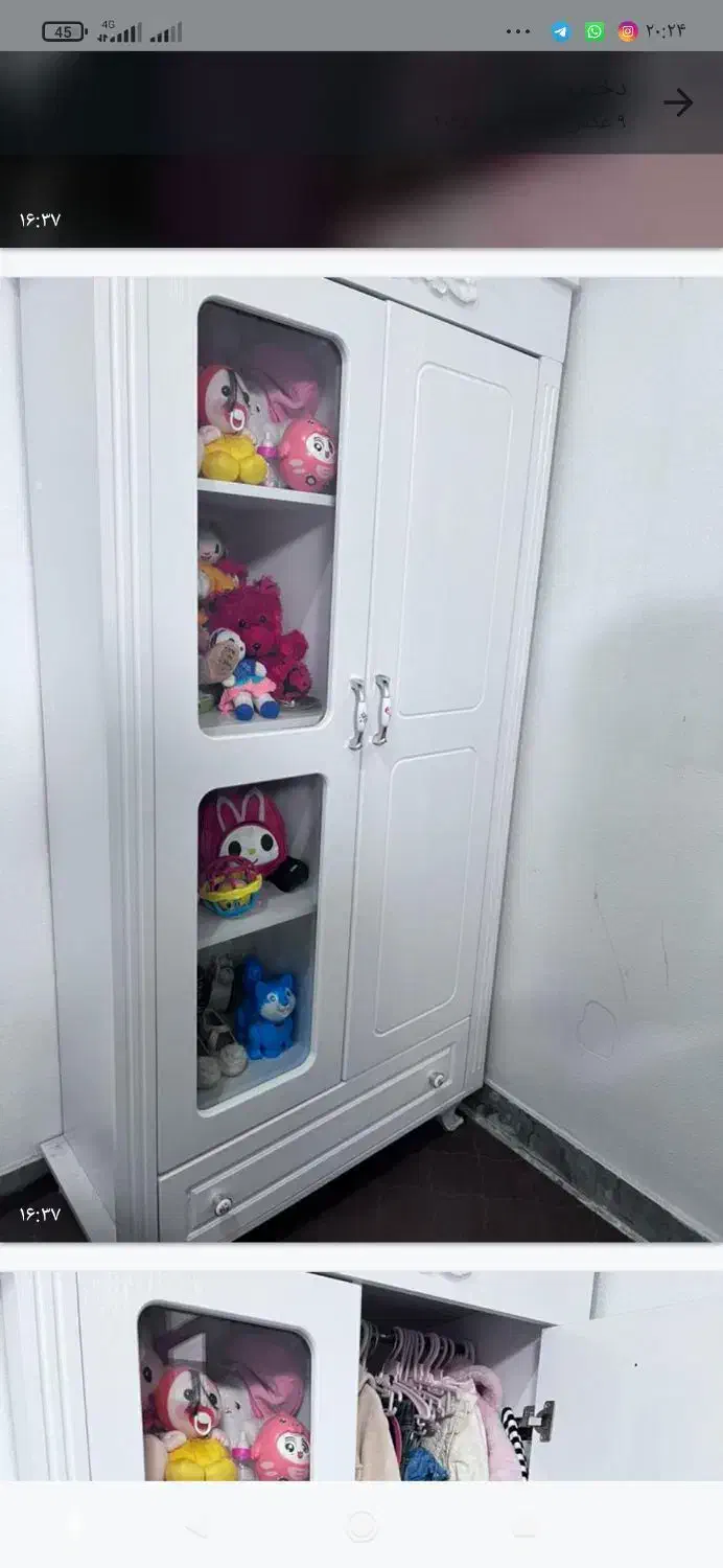 کمد بچه|اسباب و اثاث بچه|شهرکرد, |دیوار