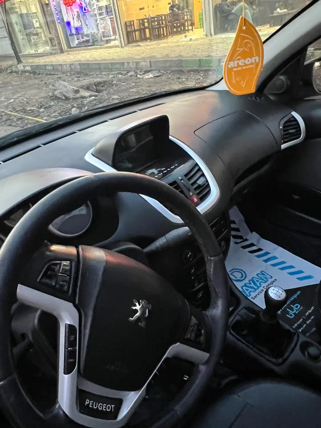 ۲۰۷پانا مشکی|خودرو سواری و وانت|رشت, کوی مهر|دیوار