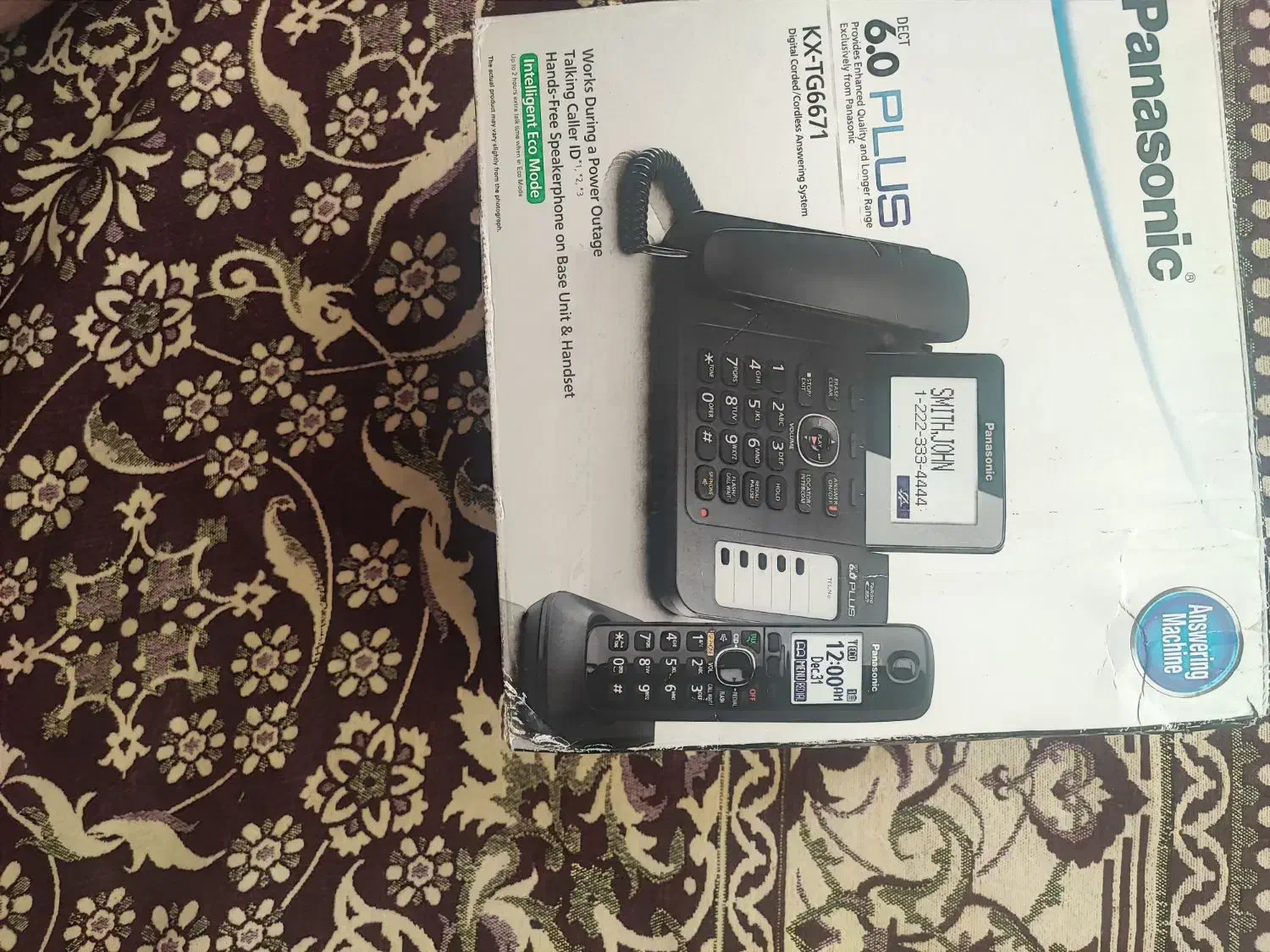 تلفن پاناسونیک6671|تلفن رومیزی|اصفهان, شاهزید|دیوار