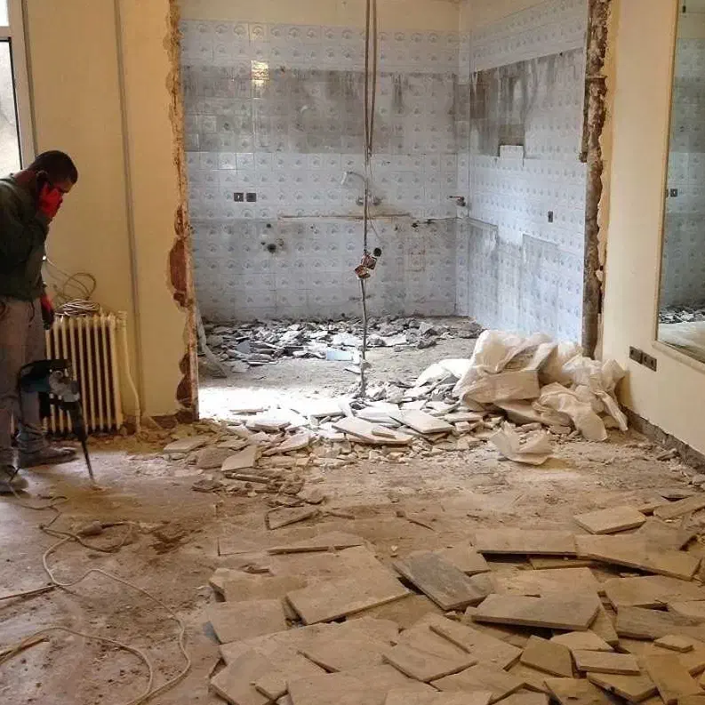 تخریب ساختمان با دریل|خدمات پیشه و مهارت|رامهرمز, |دیوار