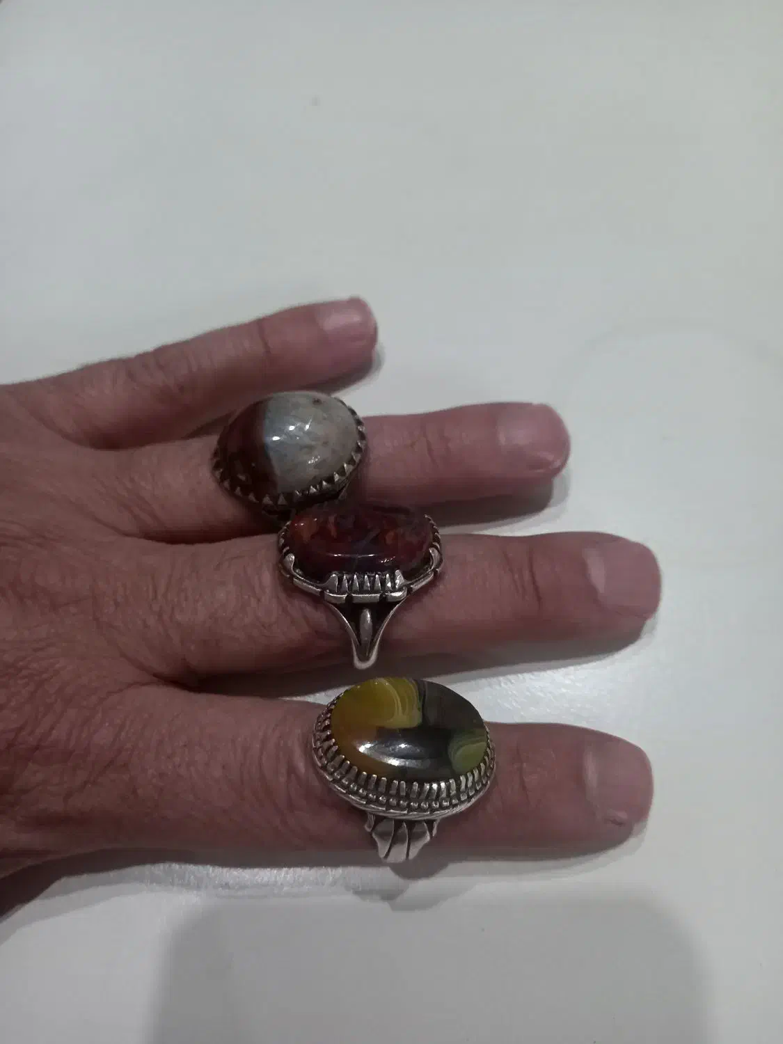 انگشتر نقره ۹۲۵|جواهرات|پردیس, فاز ۲|دیوار