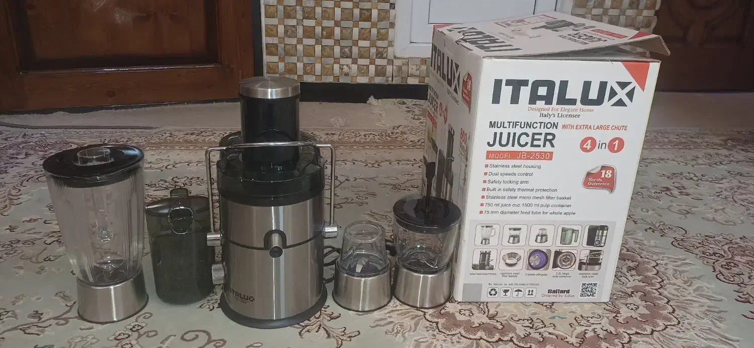 آب میوه گیری ۴ کاره مدل ۲۵۳۰|آبمیوهگیر و آبمرکباتگیر|قرچک, شهرک طلائیه|دیوار