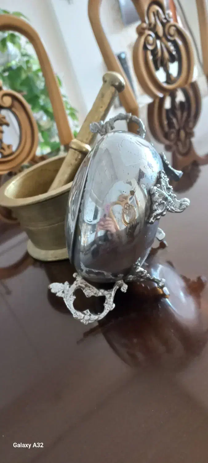 فنجان  چایساز میز اتو ظرف مسافرتی کتری قندان قدیمی|کلکسیون اشیاء عتیقه|مشهد, الهیه|دیوار