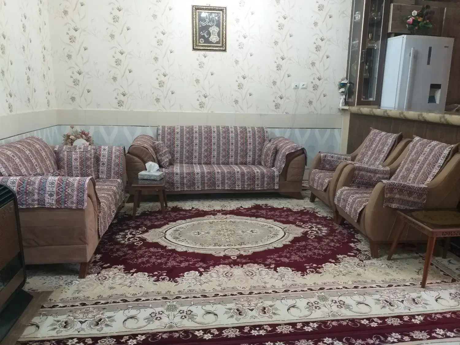 مبل راحنی تمیز|مبلمان خانگی و میز عسلی|صائین قلعه, |دیوار