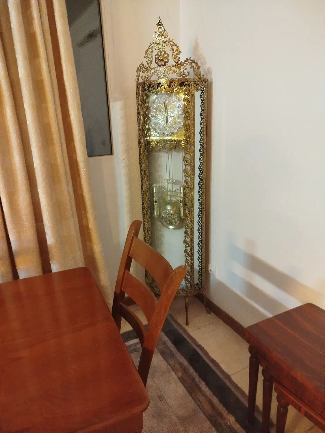 ساعت برنجی|ساعت دیواری و تزئینی|فولادشهر, مسکن مهر فولادشهر|دیوار