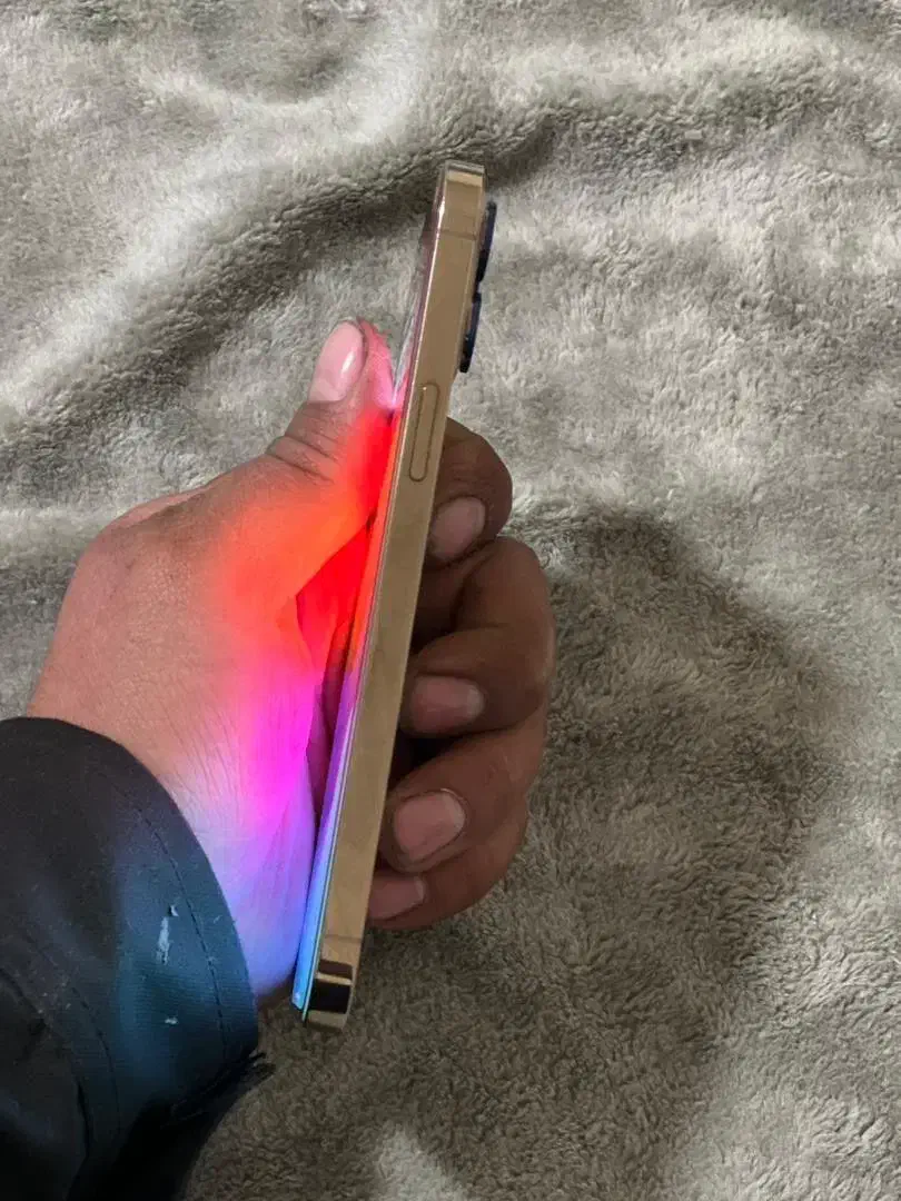 ایفون ۱۲ پرومکس گلد سالم بدون خط خش|موبایل|کرج, حصارک پایین|دیوار