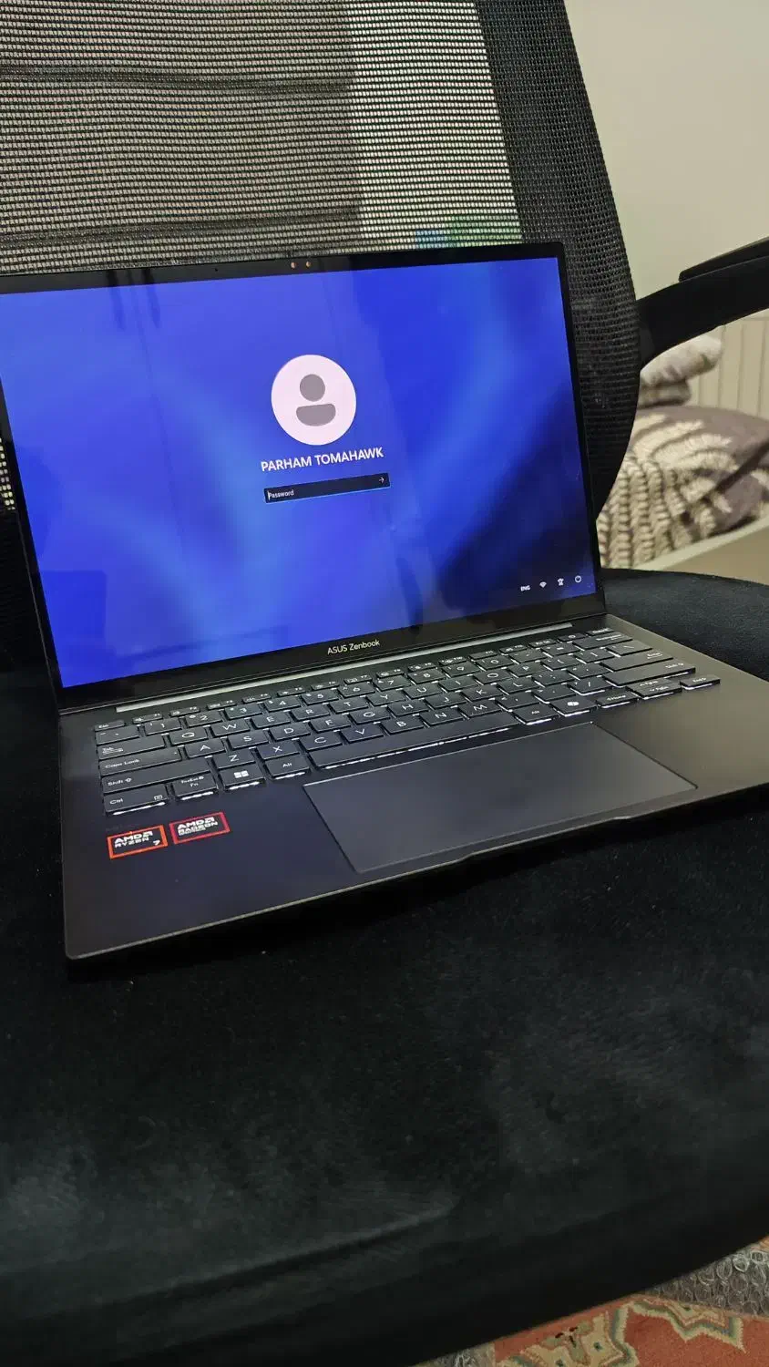 لپتاپ تاچ asus zenbook 14 oled ryzen 7 8840hs|رایانه همراه|تهران, شهرک شریعتی|دیوار