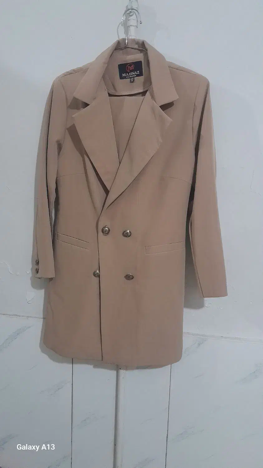 کت وشلوار زنانه سایز ۴۰ نسکافه ای|لباس|قدس, شهرقدس|دیوار