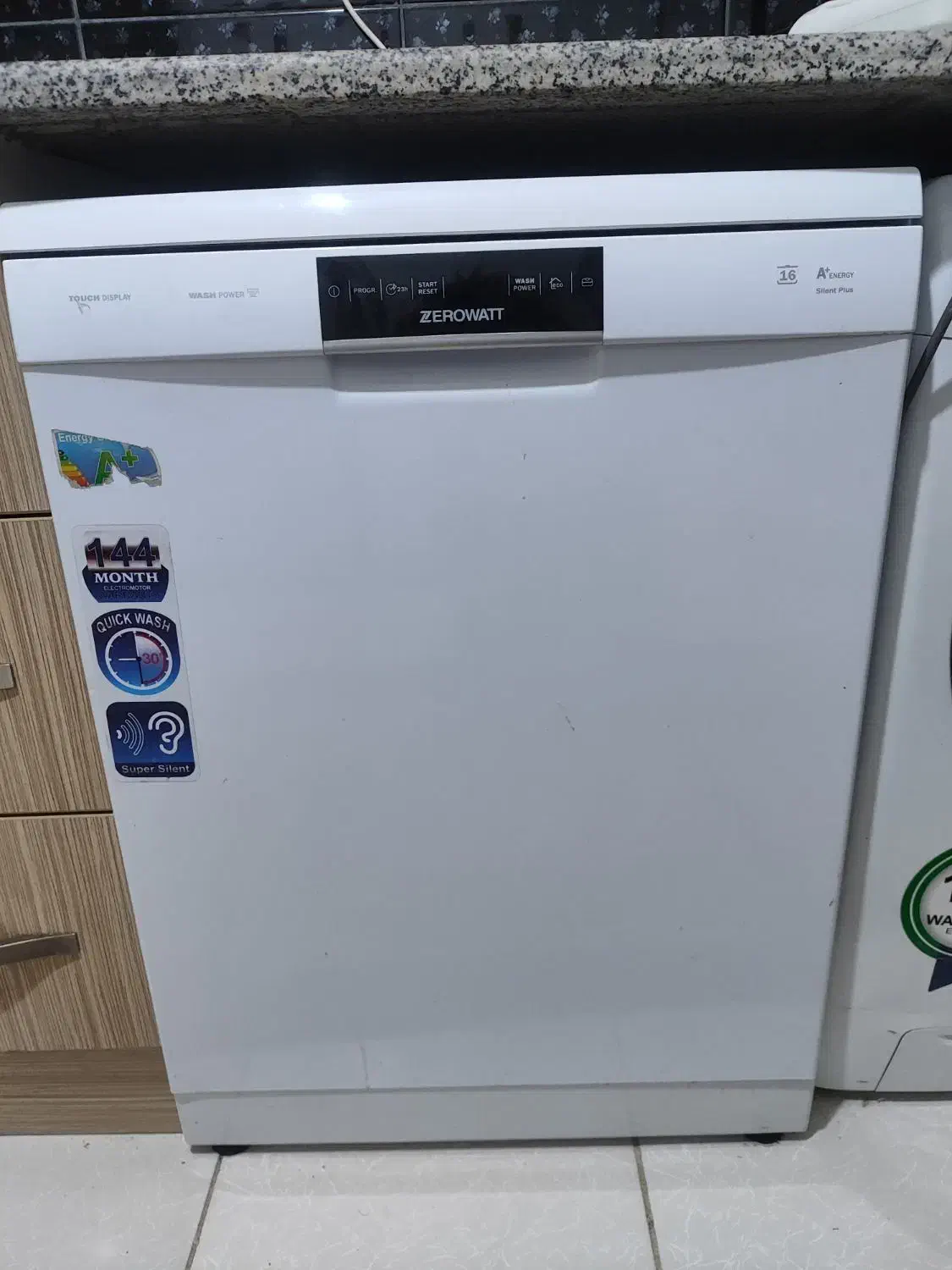 ماشین ظرفشویی زیرووات ایتالیا سفید|ماشین ظرفشویی|بابل, |دیوار