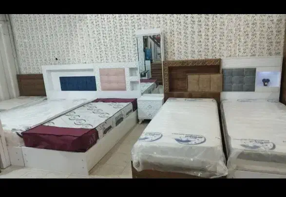 سرویس خواب چوبی|تخت و سرویس خواب|قم, نیروگاه|دیوار