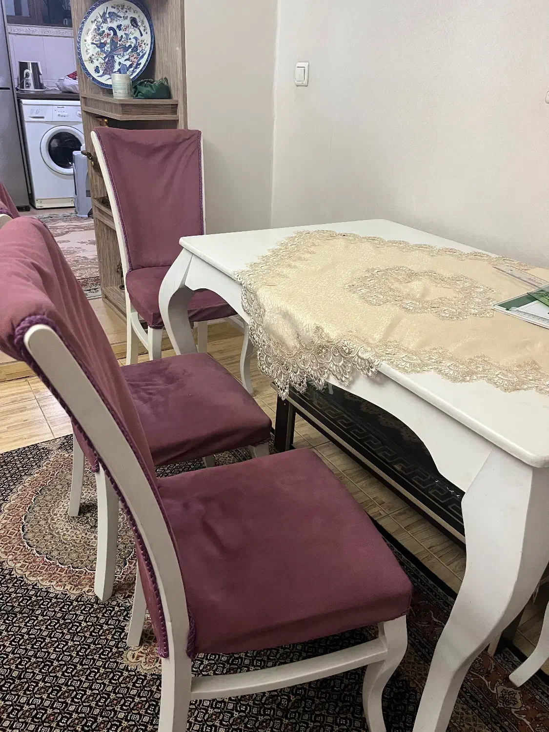 میز ناهار خوری و صندلی ۴ نفره|میز و صندلی غذاخوری|تبریز, |دیوار