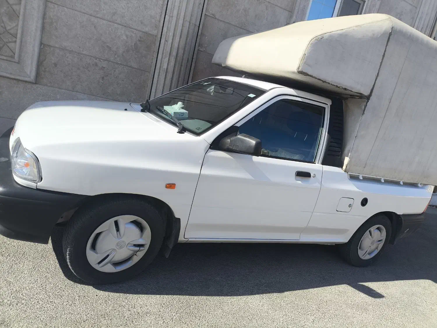 وانت پراید ۱۵۱ ۴۰۳ دوگانه CNG بی رنگ|خودرو سواری و وانت|نائین, |دیوار