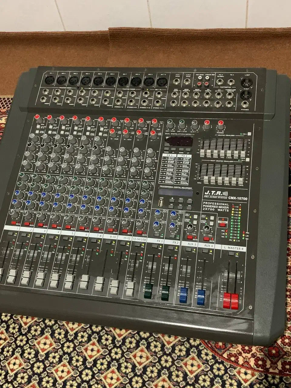 پاور میکسر پر قدرت jtr|آلات موسیقی|گنبد کاووس, |دیوار