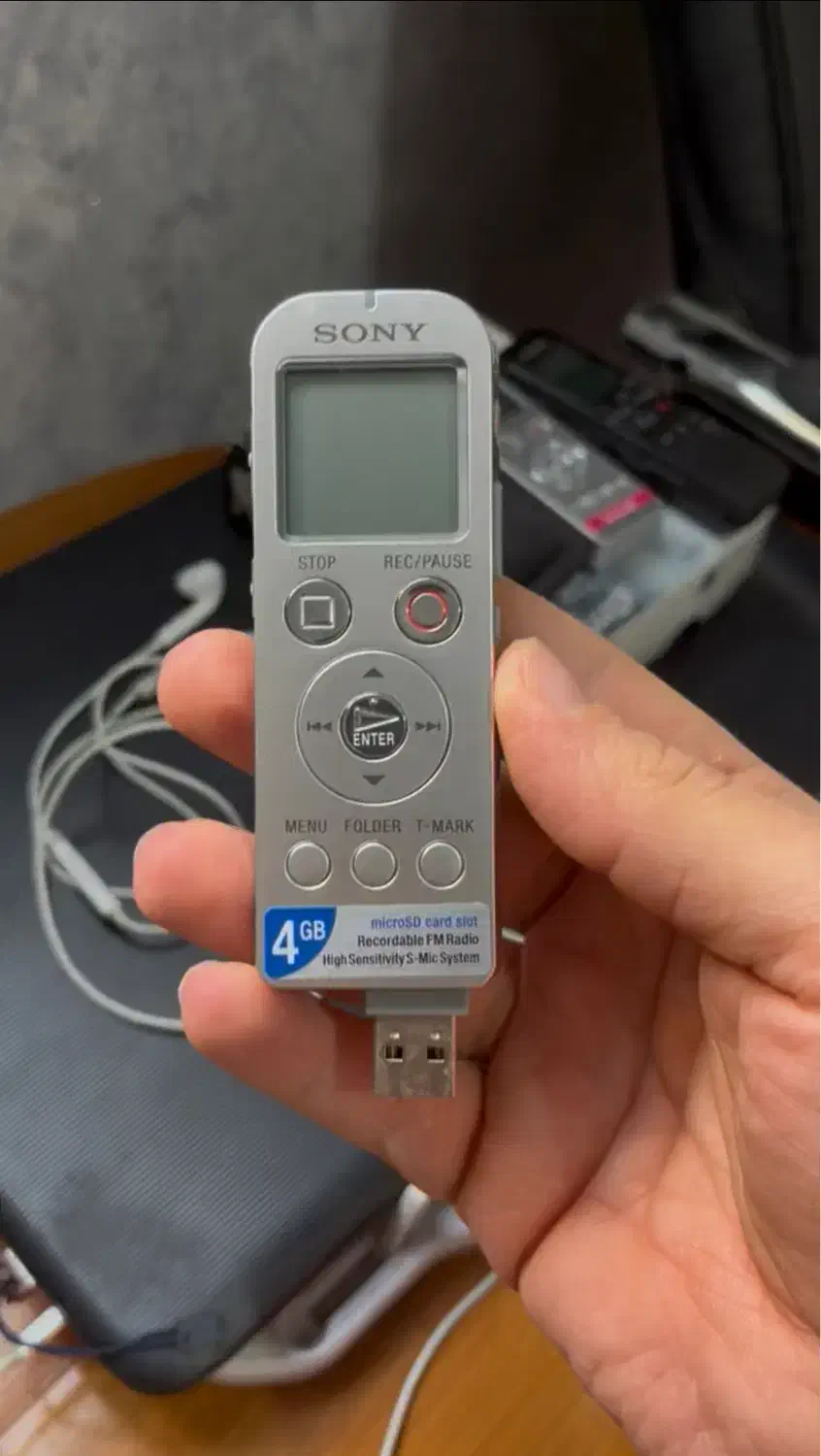 ضبط کننده صدا سونی - وویس رکوردر Voice Recorder|پخشکننده همراه|تهران, هروی|دیوار