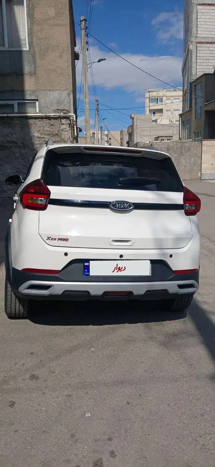 ام وی ام X22pro MT، مدل ۱۴۰۳|خودرو سواری و وانت|اردبیل, |دیوار