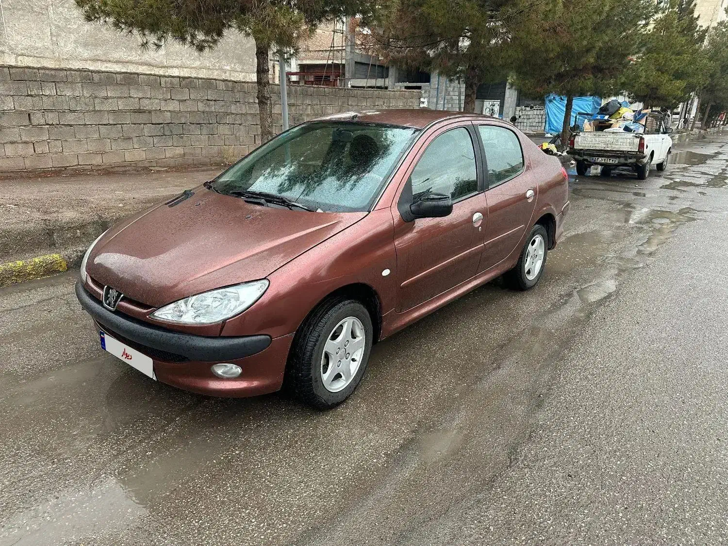 پژو 206 sd v8 فرانسوی tu5|خودرو سواری و وانت|کرمان, |دیوار