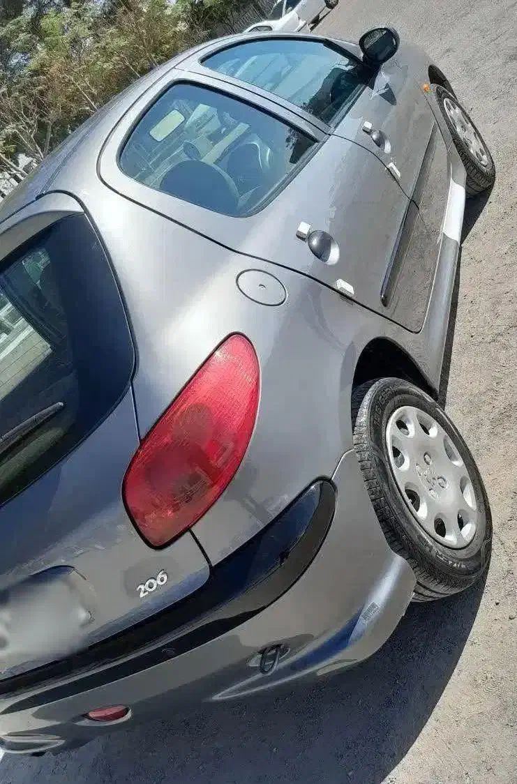 206 تیپ 2 مدل 95 بدنه درجه یک|خودرو سواری و وانت|کاشمر, |دیوار