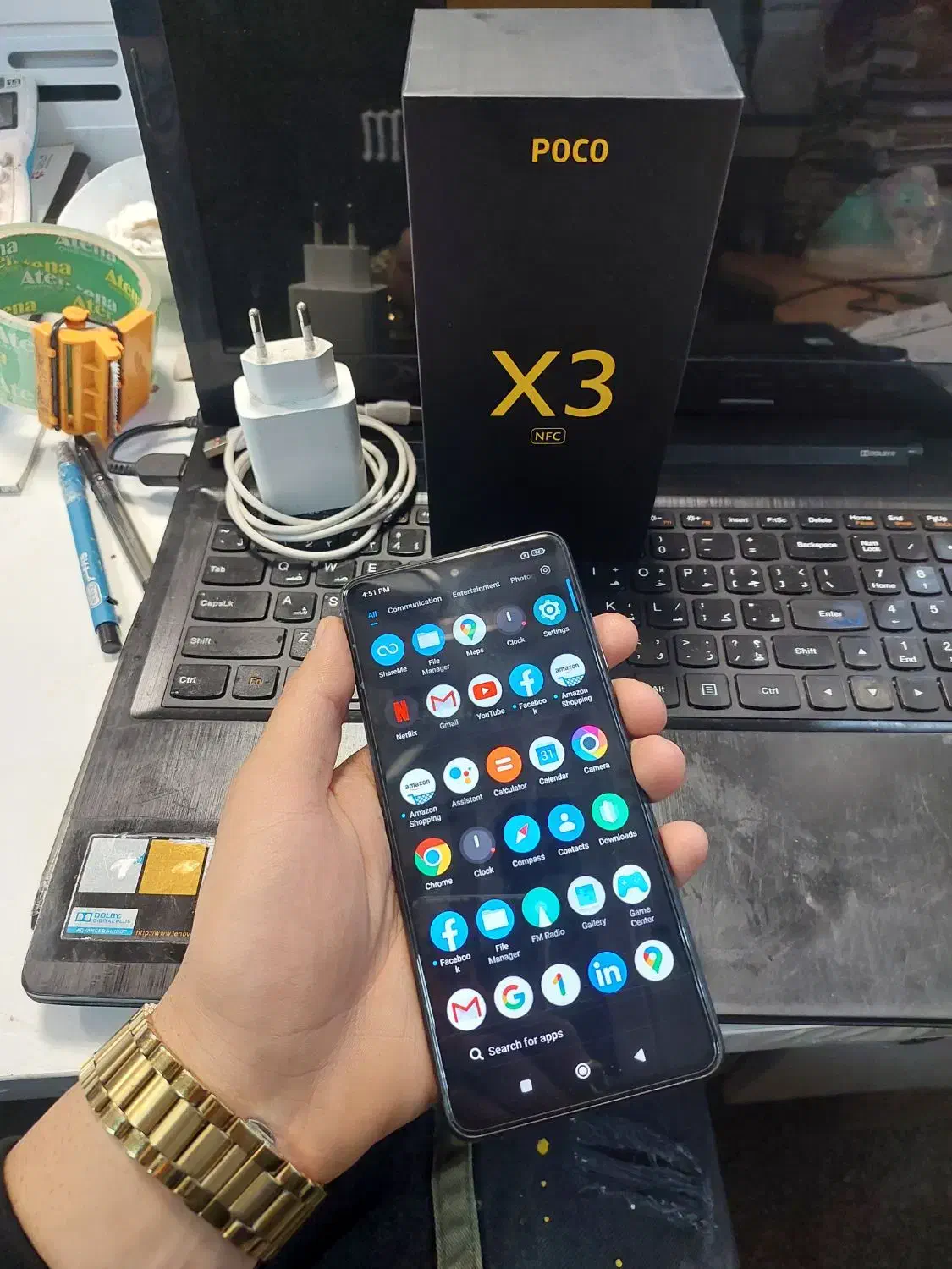 گوشی پوکوX3،حافظه128گ رام6،کاملاسالم،موبایل مختاری|موبایل|قرچک, مهدیه|دیوار