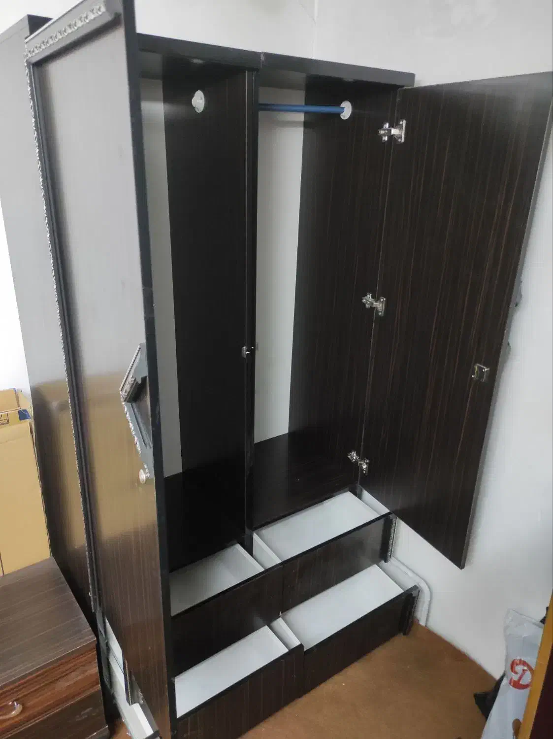 کمد لباس|جاکفشی، کمد، دراور|تبریز, |دیوار