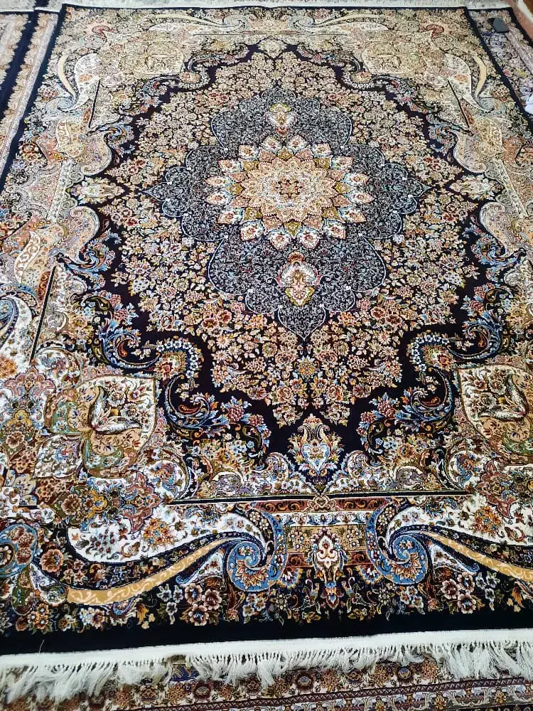 4 عدد فرش جفت 9 متری در حد نو|فرش|قیدار, |دیوار