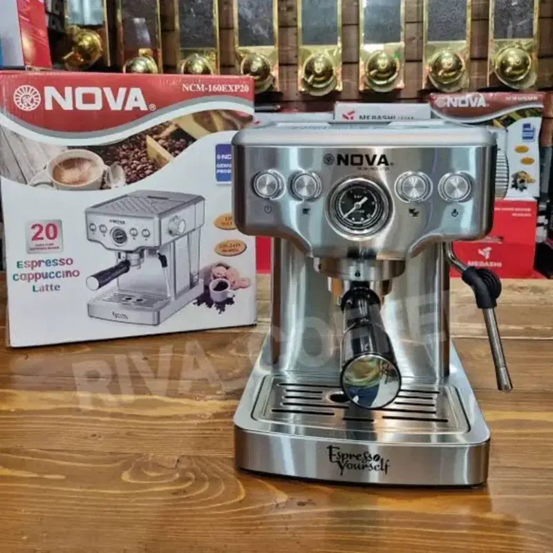 دستگاه قهوه ساز Nova NCM-۱۶۰EXP۲۰|سماور، چای‌ساز، قهوه‌ساز|اصفهان, شاه پسند|دیوار