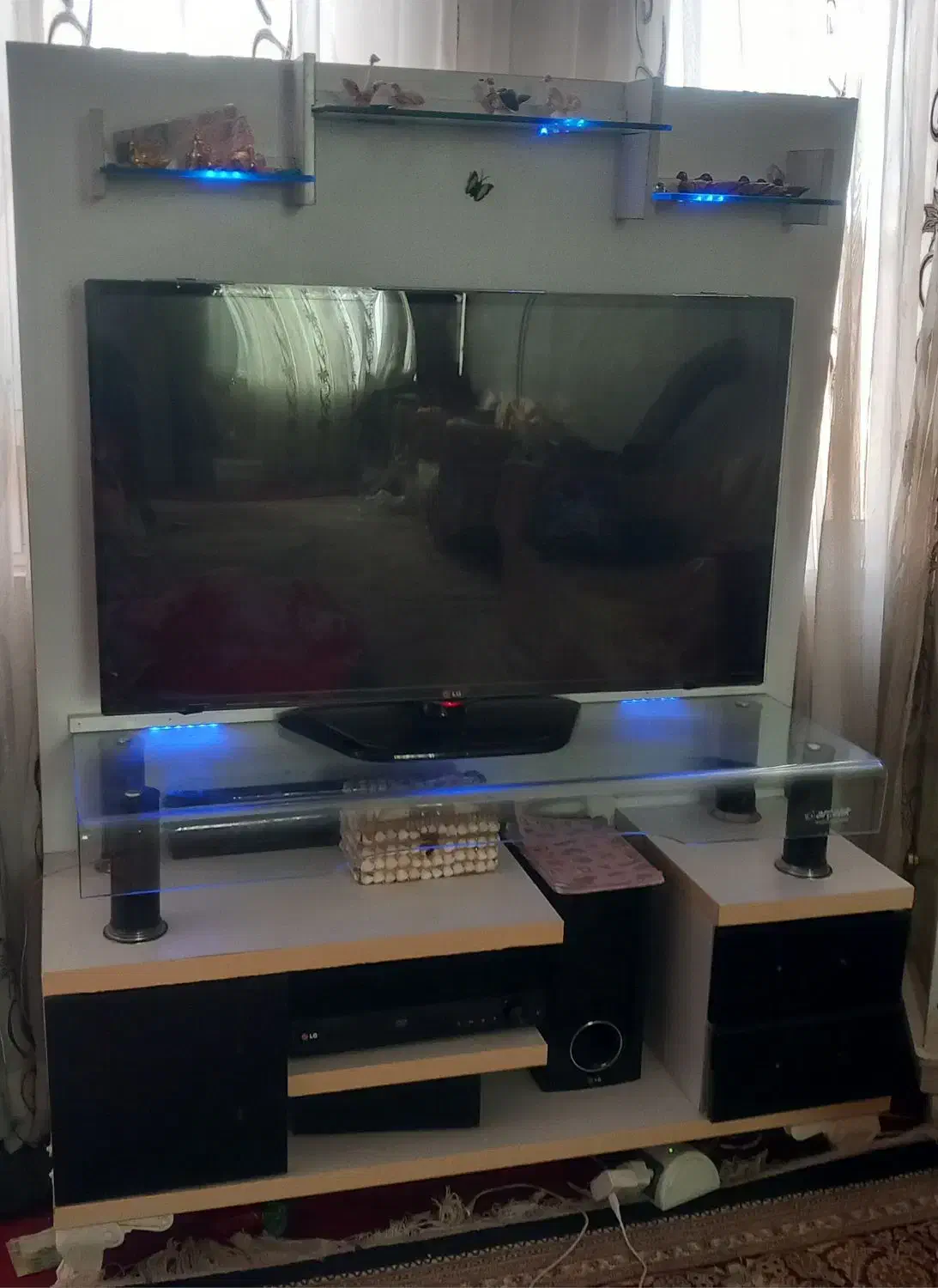 کمد.میزتلوزیون . بوفه ومیز آرایش ریلی|جاکفشی، کمد، دراور|اردبیل, |دیوار