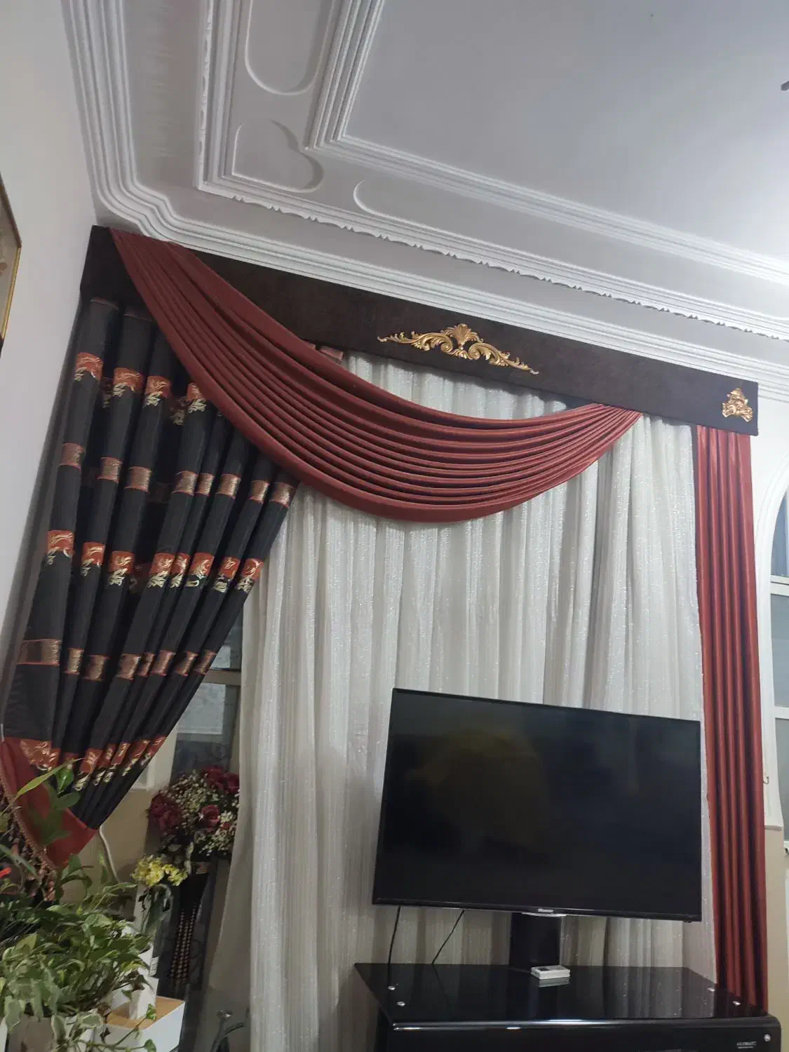 پرده پذیرایی|پرده، رانر، رومیزی|برازجان, |دیوار