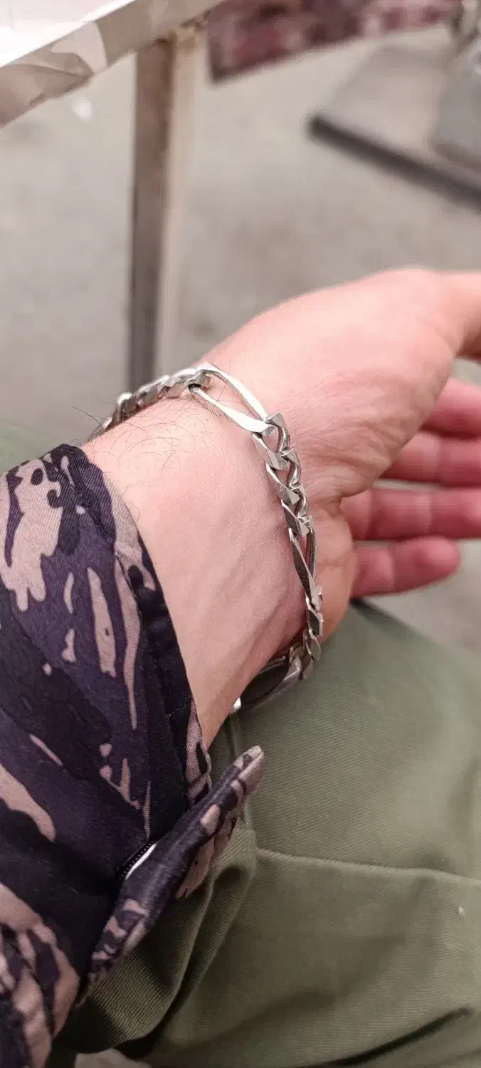 دستبند نقره ایتالیایی|جواهرات|سنندج, |دیوار