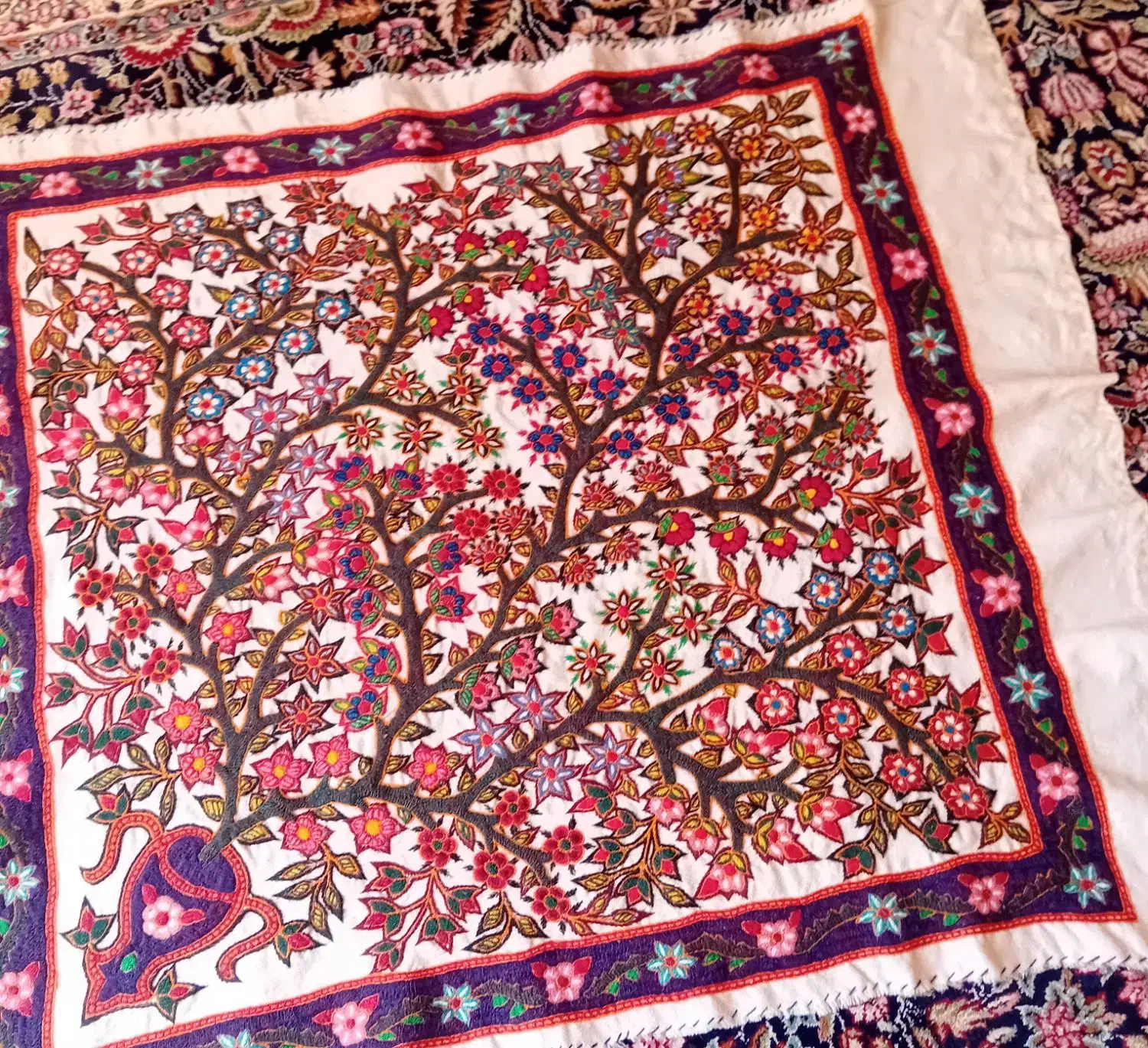 تابلو پته|تابلو فرش|کرمان, |دیوار