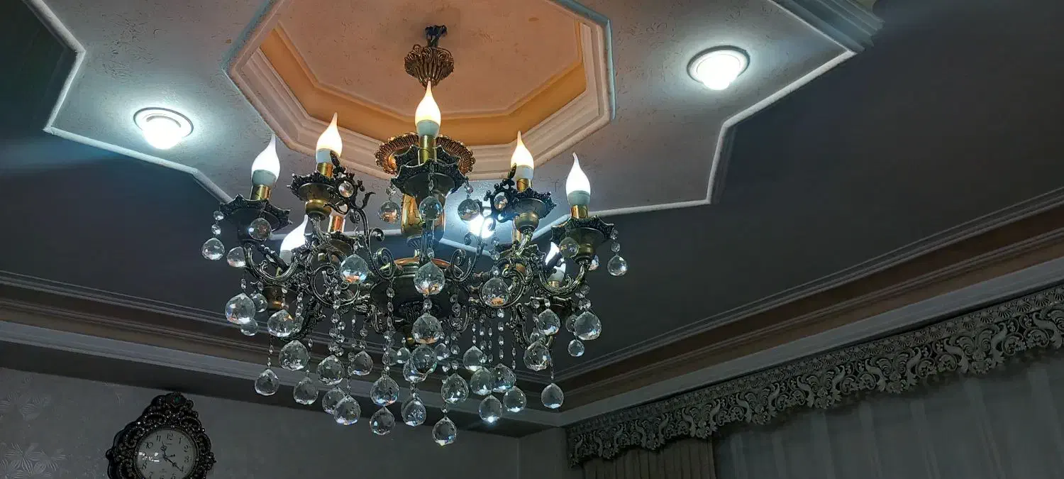 لوستر|لوستر و چراغ آویز|اسلام‌شهر, شهرک الهیه|دیوار