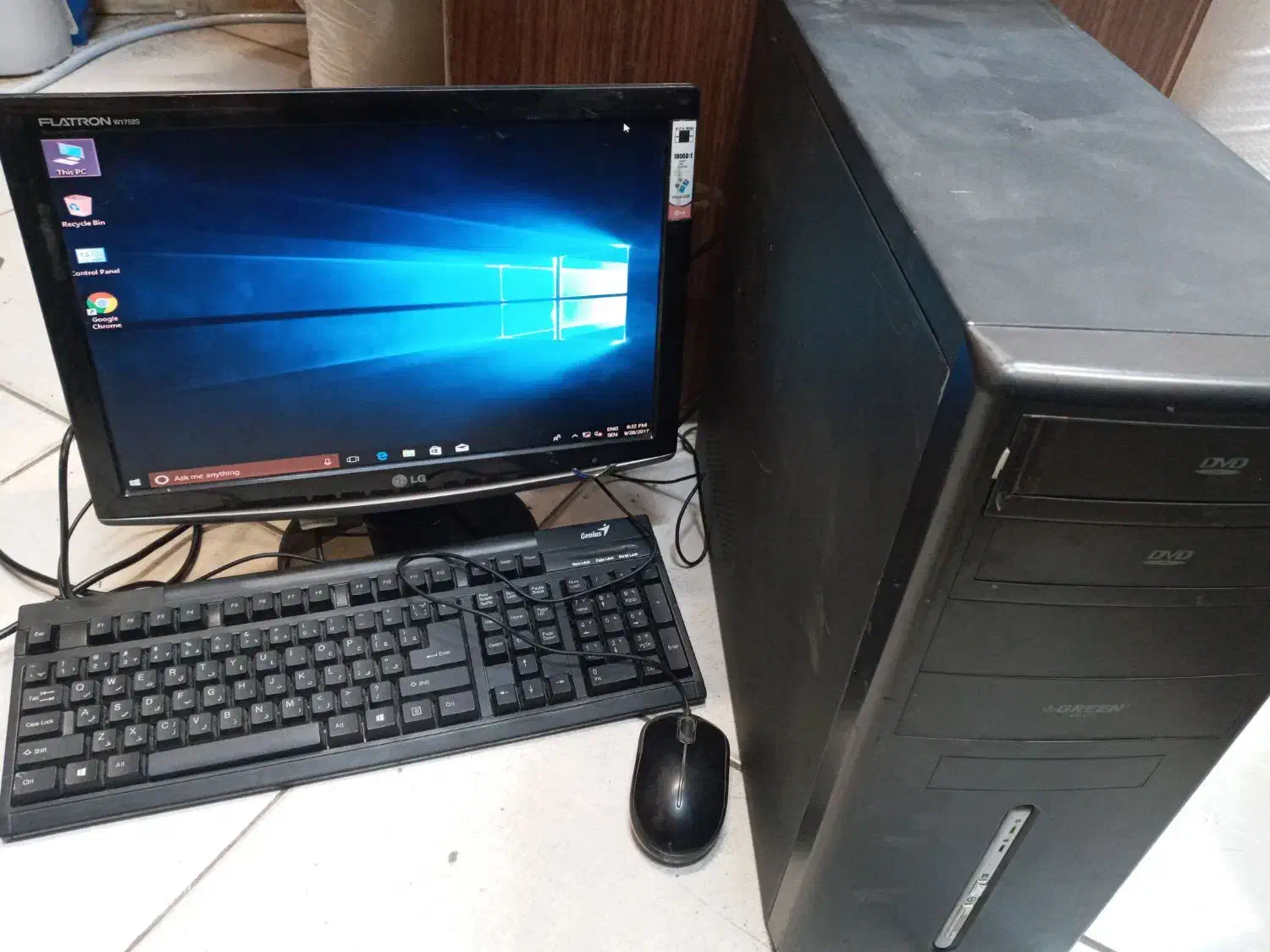 کامپیوتر|رایانه رومیزی|پرند, فاز ۲|دیوار