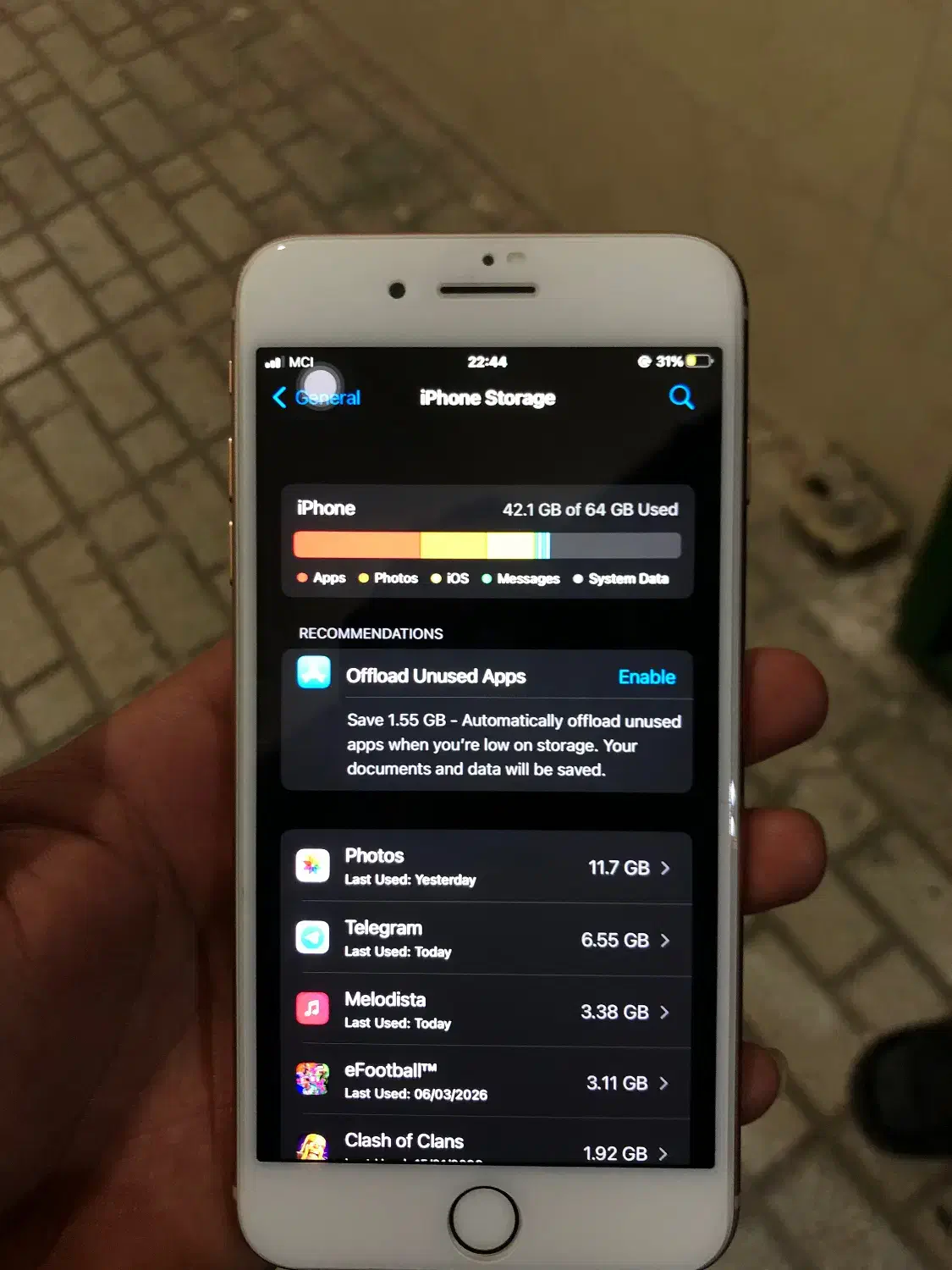 Ighone 8 plus|موبایل|پردیس, فاز ۸|دیوار