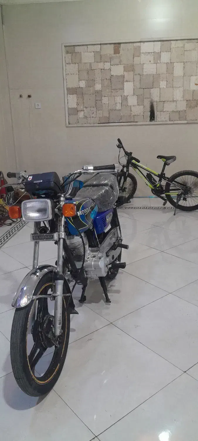هندا۱۲۵ مدل۸۷|موتورسیکلت|پاکدشت, حصار امیر|دیوار
