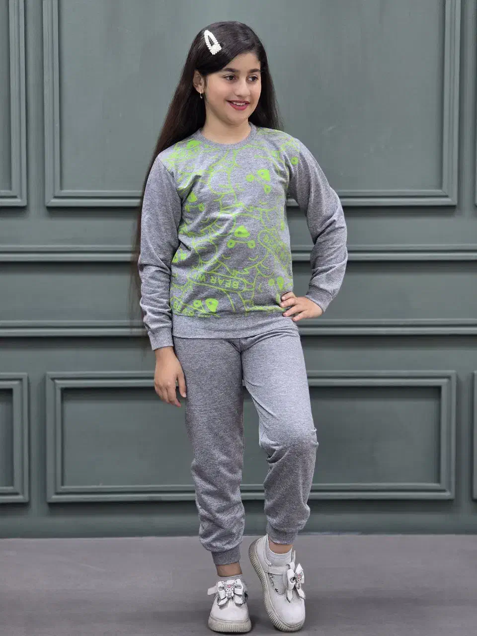 ست ملانژ بچگانه جلو چاپ دار|کفش و لباس بچه|اسلام‌شهر, شهرک قائمیه|دیوار