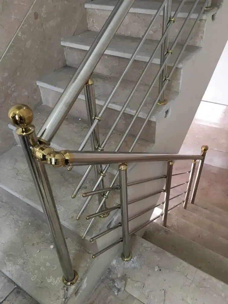 نرده استیل حفاظ بالکن وبانک|مصالح و تجهیزات ساختمان|تهران, خاک سفید|دیوار