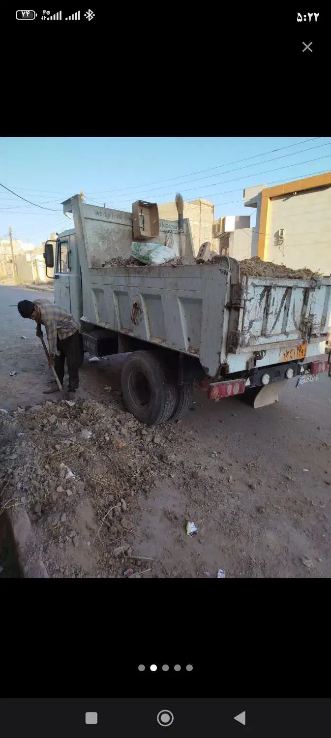 حمل نخاله.شن.سیمان.خاک باغچه.ویاهرباری|خدمات حمل و نقل|زابل, |دیوار