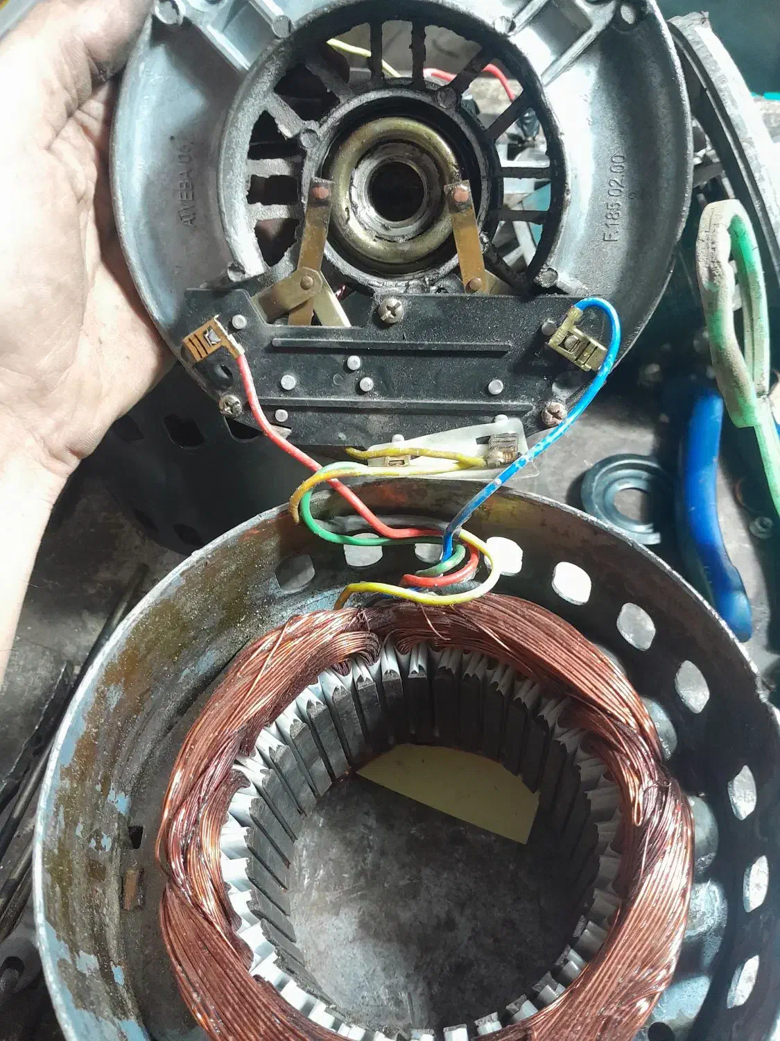 هسته سیم پیچ آماده موتور کولر تمامی قدرت ها|کولر آبی|نیشابور, شهرک رسولی|دیوار