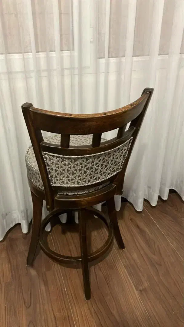 صندلی گردون چوب راش|میز و صندلی غذاخوری|لواسان, |دیوار