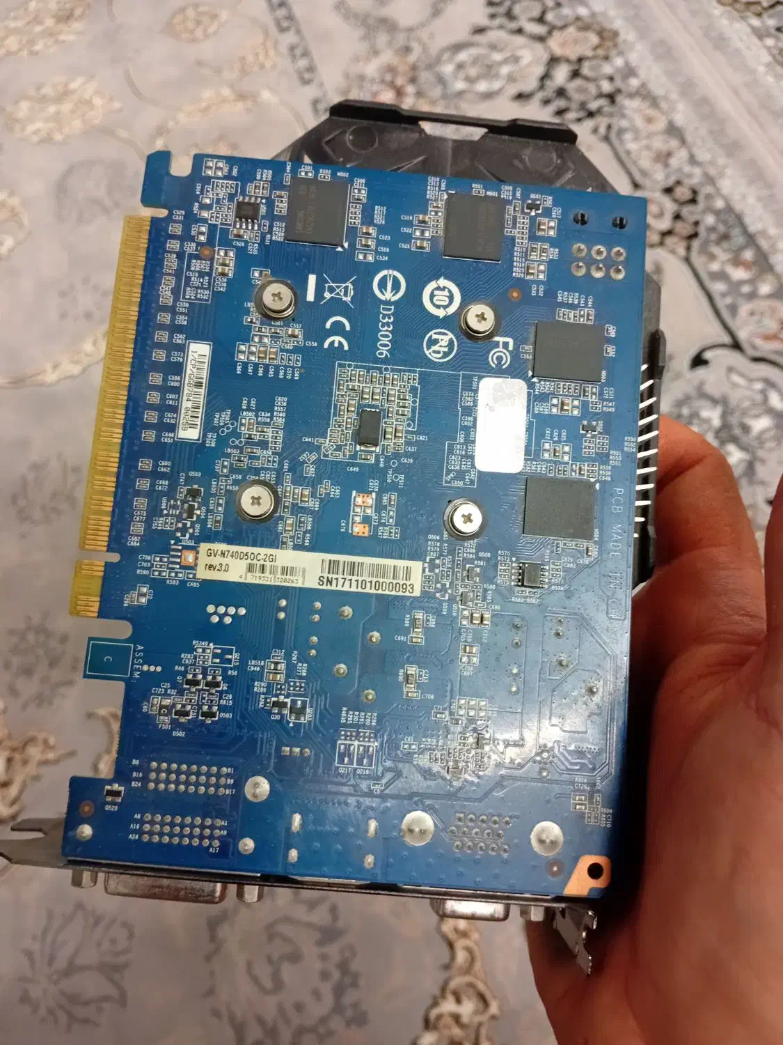 gt 740 oc gigabyte ddr5 2 gig|قطعات و لوازم جانبی رایانه|مشهد, کوی ولیعصر|دیوار