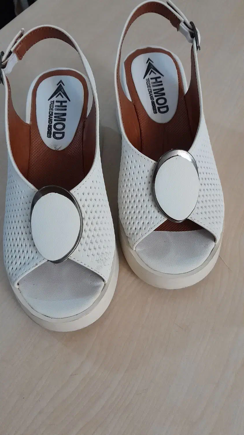 کفش سفید تابستانی سایز ۳۸|کیف، کفش، کمربند|تبریز, |دیوار