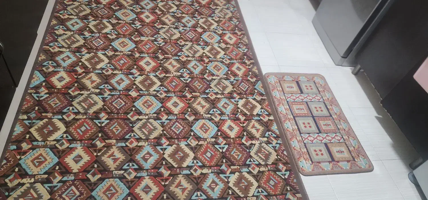 فرش ۴ متری به همراه پادری|فرش|کرمانشاه, |دیوار