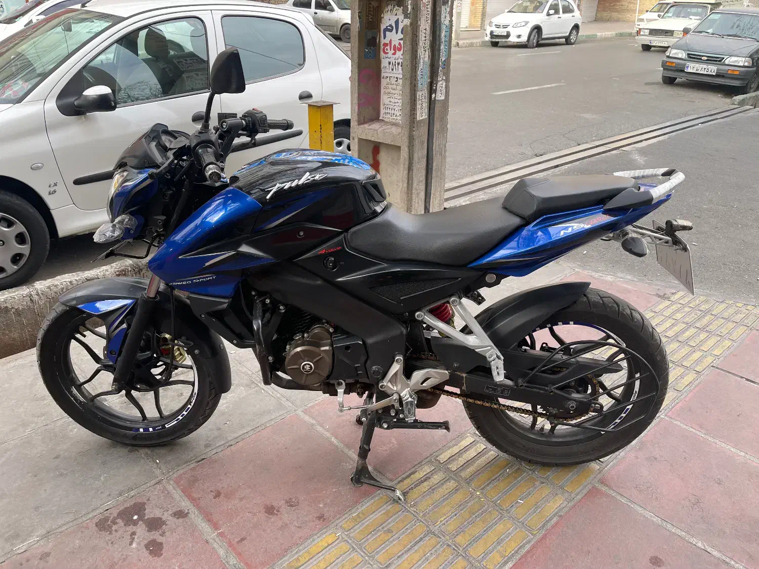 پالس Ns150،پیچ تا پیچ فابریک در حد|موتورسیکلت|ورامین, ورامین|دیوار