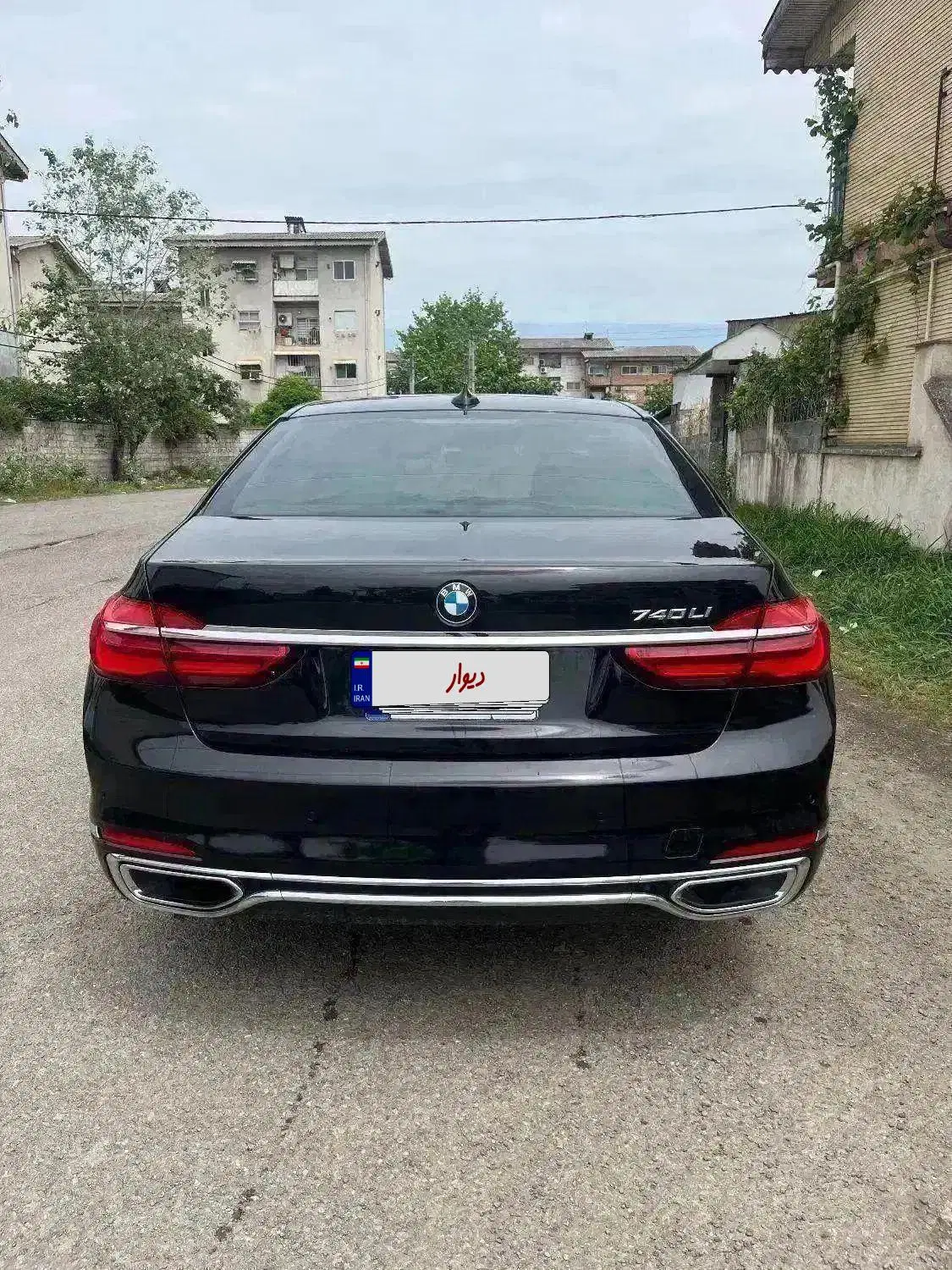 Bmw740 Li گذر منطقه انزلی مدل ۲۰۱۶|خودرو سواری و وانت|رشت, دیلمان|دیوار