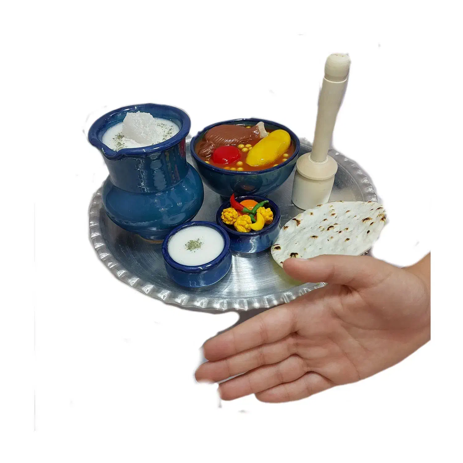 ماکت غذا دیزی آبگوشت مجسمه دکوری سنتی نوستالژی|صنایع دستی و سایر لوازم تزئینی|تهران, خانی آباد نو شمالی|دیوار