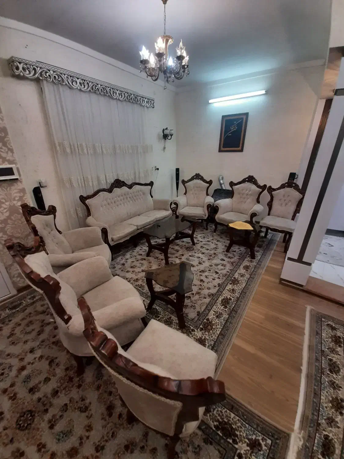 مبل سلطنتی ۹ نفره عرب|مبلمان خانگی و میز عسلی|مشگین شهر, |دیوار