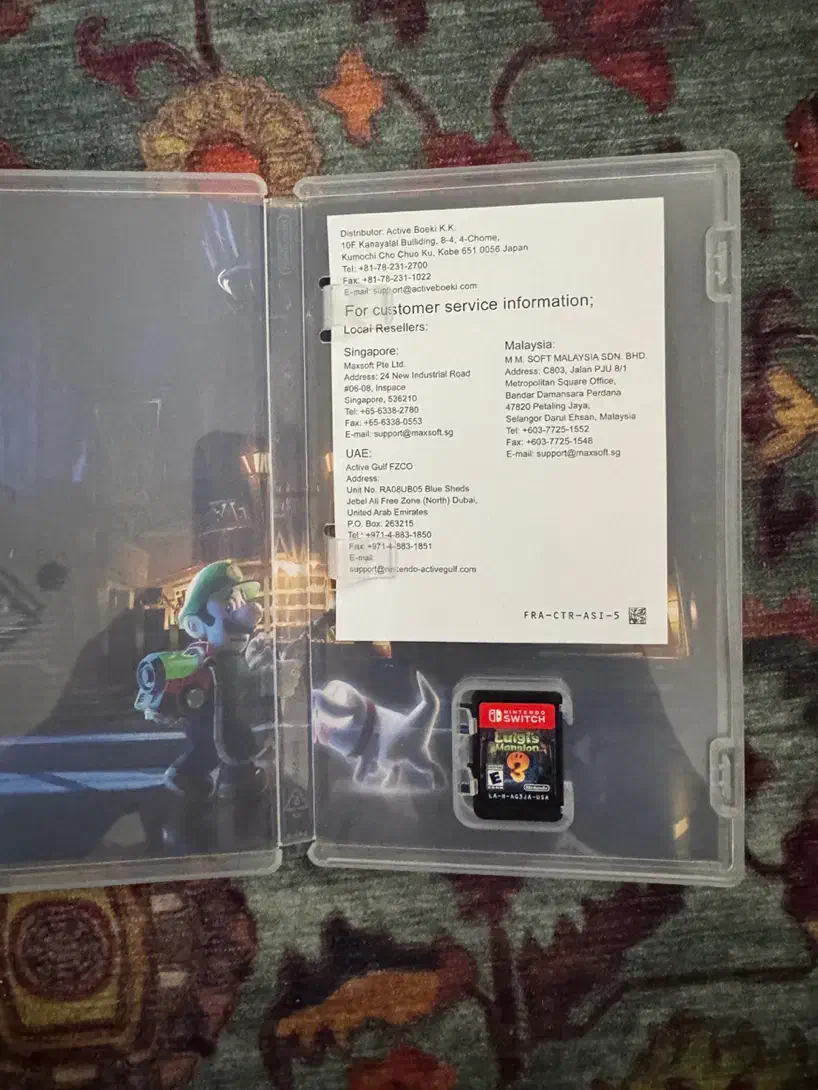 بازی Luigis Mansion 3 مخصوص Nintendo Switch|کنسول، بازی ویدئویی و آنلاین|اصفهان, باغ زرشک|دیوار