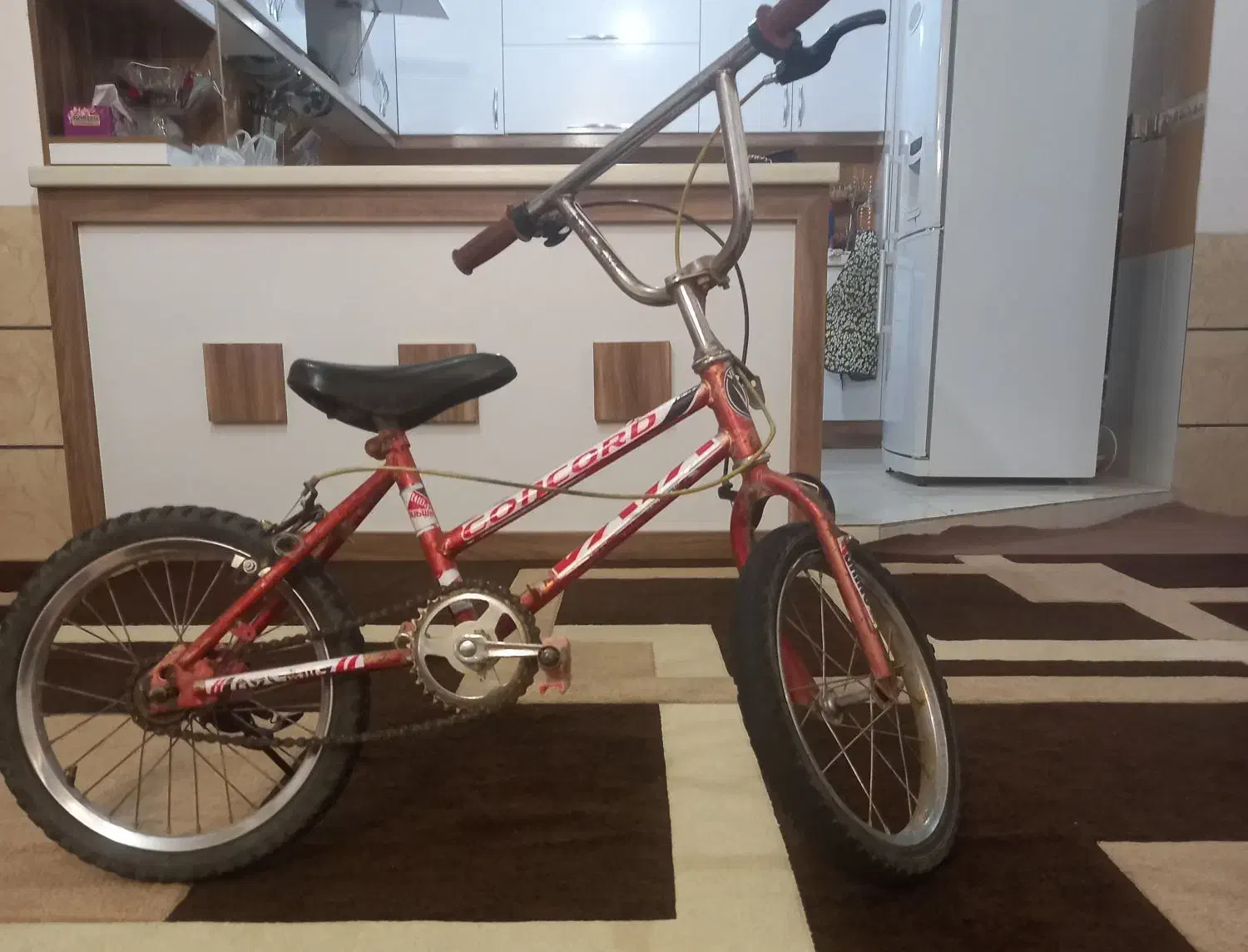 دوچرخه سایز۱۶فروشی کارکرده۲میلیون|دوچرخه، اسکیت، اسکوتر|صدرا-فارس, فاز ۲|دیوار