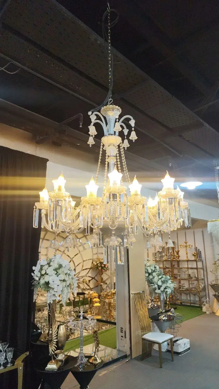 لوستر/پذیرایی/تالار/باغ|لوستر و چراغ آویز|کوهسار (البرز), |دیوار