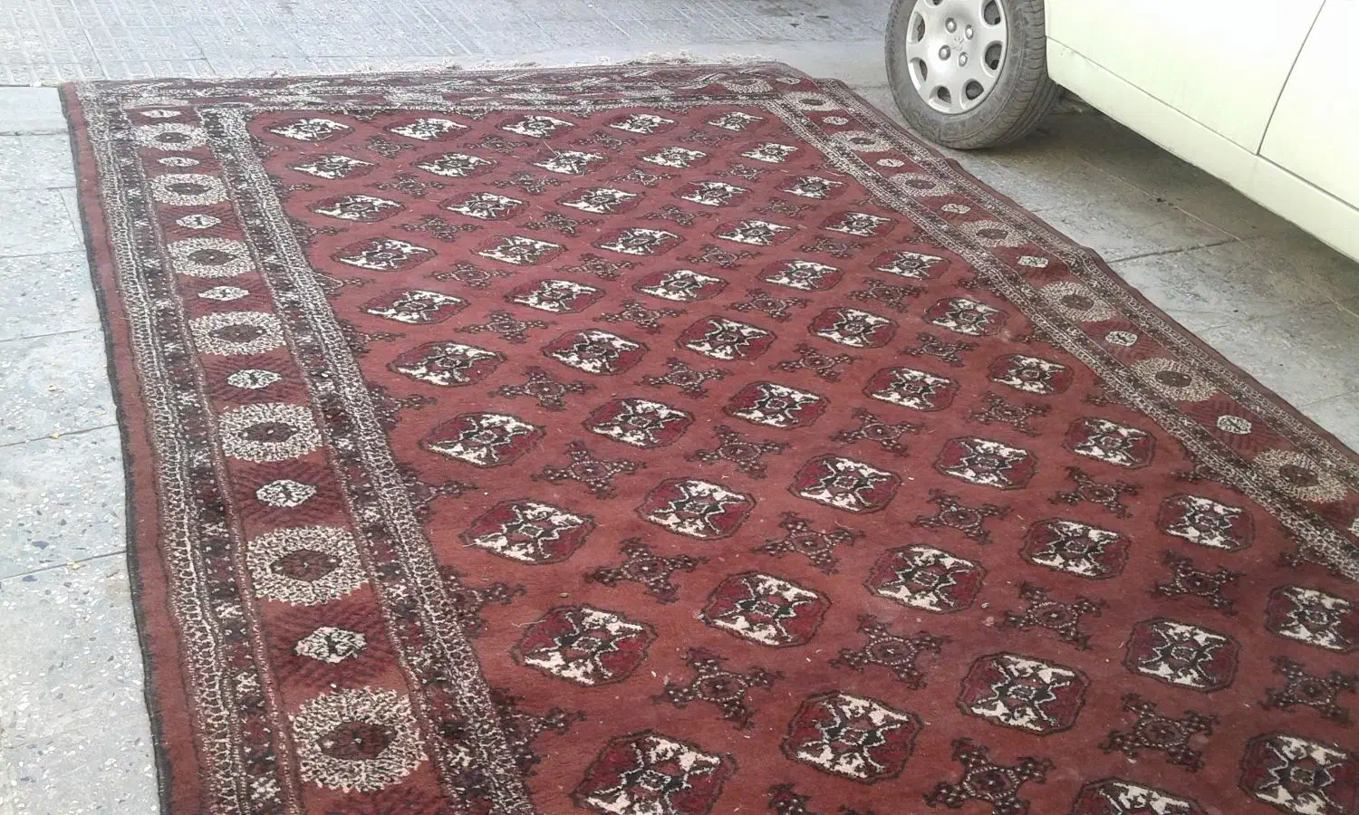 دو عدد فرش ۶ متره و یک ۹ متره دستباف دو جفت پشتی|فرش|زاهدان, |دیوار