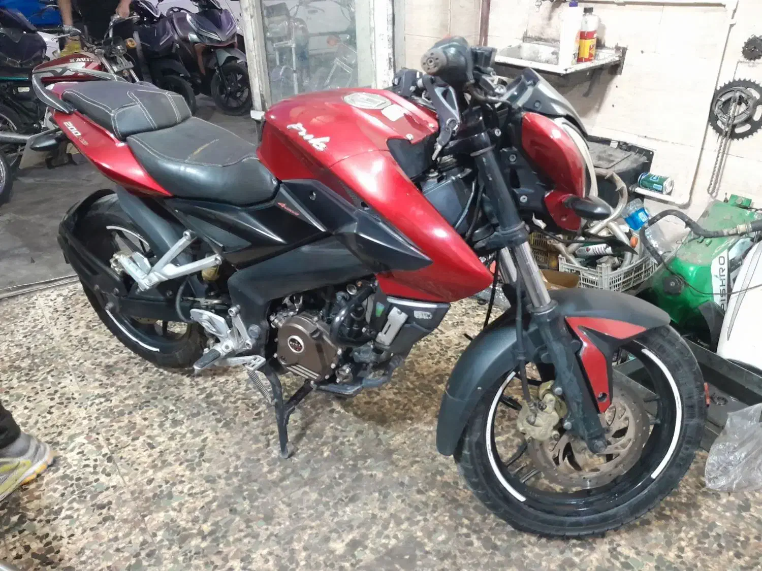 ns200|موتورسیکلت|گنبد کاووس, |دیوار